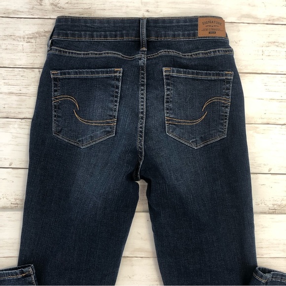 Signature by Levi Strauss Gold Women’s Baby Bump Skinny Jeans Size XS/TP… - Picture 6 of 14